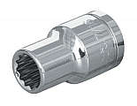 MIT 14212 1/2" Dr. x 7/16" Shallow Socket (12-pt.)