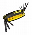 MIT 25191 8-pc. Folding Ball Hex Key Wrench Set (MM)