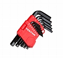 MIT 25211 13-pc. Short Arm Hex Key Wrench Set (SAE)