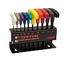 MIT 2546 10-pc. T-Handle Hex Key Wrench Set (SAE)
