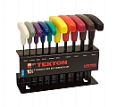 MIT 2547 10-pc. T-Handle Hex Key Wrench Set (MM)
