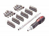 MIT 2837 58-pc. Ratchet Driver & Bit Set