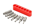 MIT 2886 7-pc. 1" Security Star Bit Set