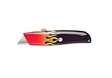 MIT 69155 Retractable Utility Knife w/Flame Pattern