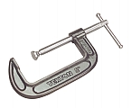 MIT 4022 5" Heavy Duty "C" Clamp