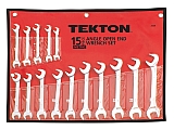 MIT 2009 15-pc. Angle Open End Wrench Set (MM)
