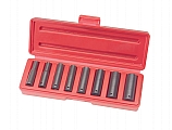 MIT 4830 9-pc. 1/4" Dr. Deep Impact Socket Set (MM)