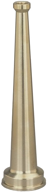 Dixon BN-10 Brass Hose Nozzle 8" OAL 1" NPSH Thread Water Washdown Mining Const 