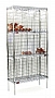 Eagle Group BW1436BL 14" x 36" black, bulk wine storage unit with no doors. 180 