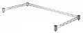 Eagle Group 3TF1836-Z 36" EAGLEbrite zinc, 3-sided truss frame.