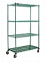Eagle Group DS4-P74-2448Z 24" x 48" zinc, stationary starter unit with dunnage s