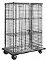 Eagle Group DTSC2430 29 3/4" x 34 7/8" x 69" chrome dolly truck, full-size secur