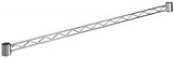 LR24-C 24" chrome, Stand-Outs decorative left-to-right hanger rail.