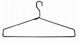 OLH-C Chrome finish, open loop hanger.