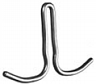300696 Stainless steel pot hooks for flex-master overshelf system for stainless steel worktables.