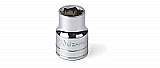 GearWrench 80107 1/4" Drive 6 Pt. Standard SAE Socket 1/4"