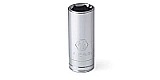 GearWrench 80117 1/4" Drive 6 Pt. Deep SAE Socket, 1/4"