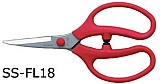 Growtech SS-FL18 Floral Scissors, 2.1/4" Blade, SS 