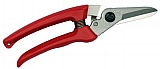 Growtech HP-140DXR Multi-Purp. Shears, Straight Blade, H, Red