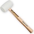 Ivy Classic 15038 16 oz. White Rubber Mallet, Hickory
