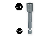 Ivy Classic 45486 7/16 x 2-9/16" Hex Mag. Nut Setter