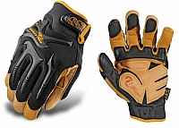 Mechanix Wear CG30-75-011 CG Impact Protection Glove, Black/Leather, Pr, X-Large
