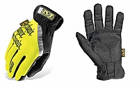 Mechanix Wear SFF-91-008 Safety FastFit Gloves, Hi-Viz Yellow, Pr, Small