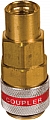 Fjc FJC6007 Straight R134a Quick Coupler - High Side