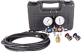 Fjc FJC6750 Professional Series R134a/R12 Dual Manifold Gauge Set