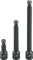Grey Pneumatic GP1103WE 3/8'' Drive 3 Pc. Impact Wobble Extension Set