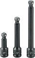 Grey Pneumatic GP2203WE 1/2'' Drive 3 Pc. Impact Wobble Extension Set