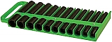 Lisle LS40990 
1/2" Magnetic Socket Holder, Green