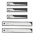 S&G Tool Aid SG90050 4" & 3" Reciprocating Air Saw Blades