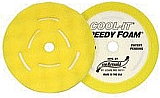 Sm Arnold SMA44-068 2 Pk. 8" Yellow Foam Cool It Waffle Style Buffing Pad