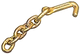 J Hook with 3/8" Chain