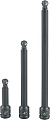 1/4'' Drive 3 Pc. Impact Wobble Extension Set