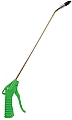 13" Green Angle Blowgun with 1/2" Removable Rubber Tip