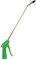 13" Green Angle Blowgun with 1/2" Removable Rubber Tip