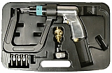 Air Spot Drill with 5.5" Deep Clamp Kit & 4 Drill Bits