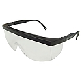 Radians Galaxy GX0110ID Clear Lens - Black Frame Safety Glasses