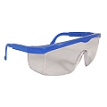 Radians Shark B7800-C Clear Lens - Blue Frame Safety Glasses