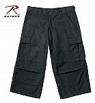 Rothco 8352 Black 6-Pkt Capri Pants-2XL