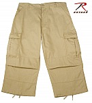 Rothco 8368 Khaki 6-Pkt Capri Pants-4XL
