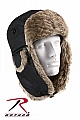Rothco 9870 Black Fur Flyers Hat
