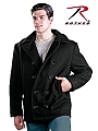 Rothco 7065 Black U.S. Navy Type Peacoat-U.S. Made-50, 52