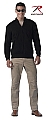 Rothco 3343 Black Reversible Zip Up Commando Sweater-3XL