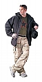 Rothco 9112 G.I. Type Black Foul Weather Parka-6XL