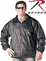 Rothco 7608 Black Nylon/Polar Fleece Reversible Jacket-3XL