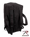 Rothco 3125 Black Mossad Type Tactical Cargo Bag