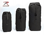 Rothco 3333 Heavyweight Black Jumbo Duffle Bag